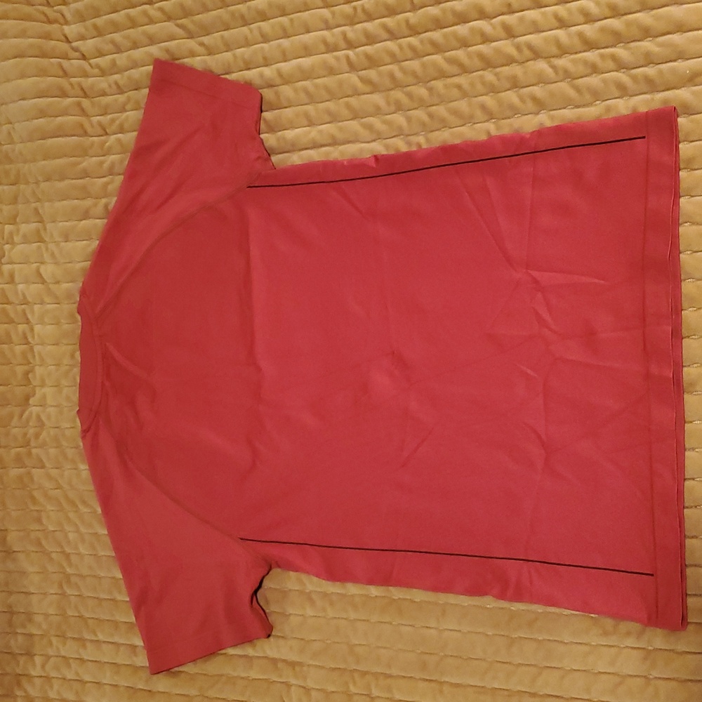 YoungLA Men's Short Sleeve Red Tee - Picture 3 of 3